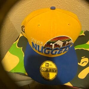 Men’s fitted hat Denver nuggets